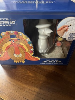 Macy s Thanksgiving Day Parade Paint Your Own Tom Turkey Bank