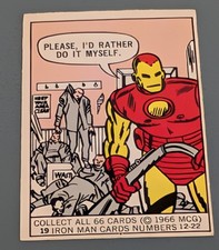 1966 Donruss Marvel Super Heroes Trading Cards 11
