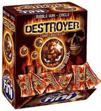 Fini Destroyer Bubble Gum - Lava Kaugummi Kugeln - 200 Stück