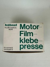 H hnel Kollmatic SD8 Motorised Film Splicer  Agfa Cinecol  Super 8  Std 8
