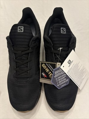 SALOMON OUTBOUND PRISM GRX SHOES BRAND NEW NO BOX BLACK GUM RARE SIZE 10 US RUCK