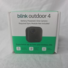 Blink Outdoor 4th Gen Wireless smart HD security camera  Black CUI 