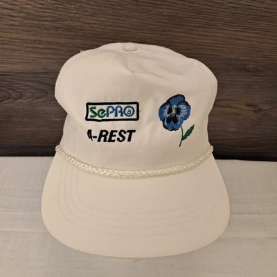VTG Yupoong SePRO Corporation A-Rest White Snapback Rope Hat Cap