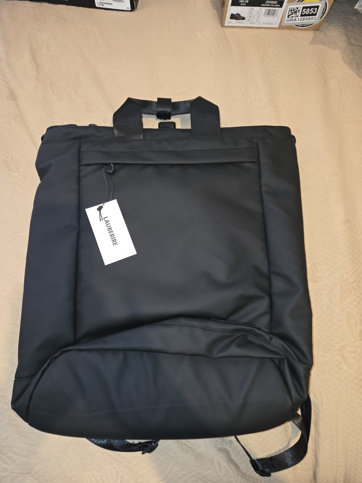 Lauberire BOLD 3 Way Convertible Totepack For 17in Laptop, N