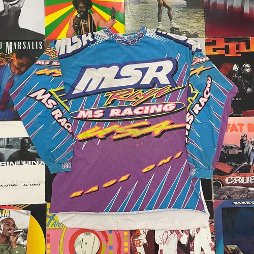 Vintage 90s MSR Motocross Jersey Size XL