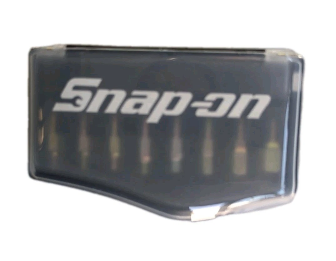 Snap on tools 8Pcs Metric HEX Screwdriver Bit Set W/Black Case 2
