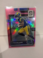 2022 Panini Donruss Optic - Rated Rookie Kyren Williams #281 Pink Prizm (RC)