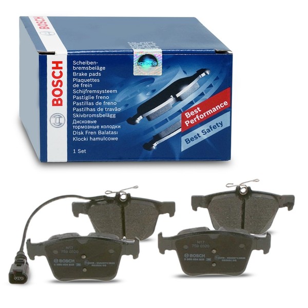 Bosch BremsbelÄGe Audi A3 8VA 8VF 8VS 8VM Q3 F3N F3B TT FV3 FVP FV9 FVR-image