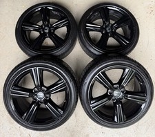 2025 19 Honda Accord Oem Black Sport Wheels Rims Tires Set 60307 2022 2023 2024