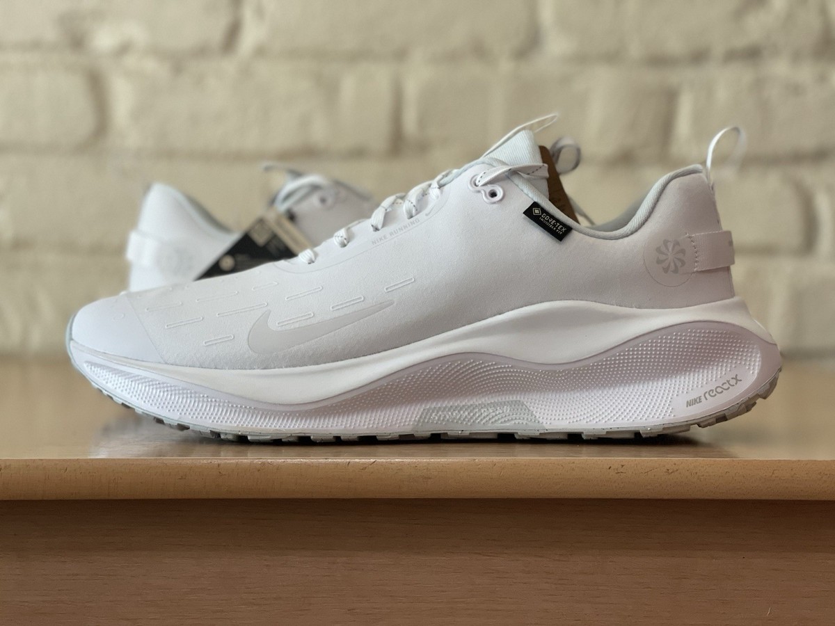 Nike ReactX Infinity Run 4 Gore-Tex GTX White Platinum Nby HQ0265