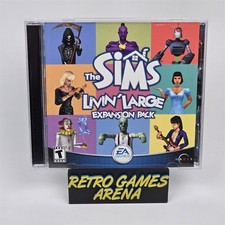 The Sims: Livin Large (PC CD-ROM) Jewel CIB COMPLETE