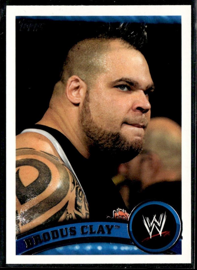Brodus Clay / Tyrus RC: 2011 Topps WWE Rookie Card #32