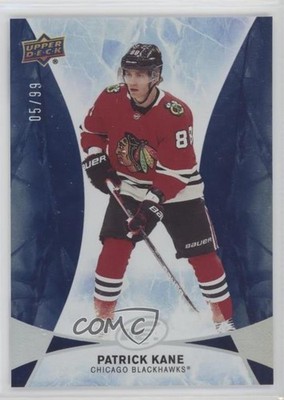 2021-22 Upper Deck Ice 2020-21 Base Royal Blue 5/99 Patrick Kane #8 2tb