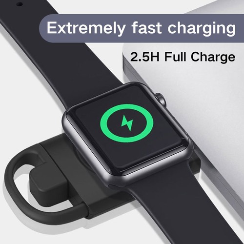 Pour IWatch Chargeur Portable USB + Type-C Double Prise Montre Chargeur Sans Fil - Photo 5 sur 11