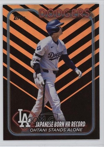 2024 Topps Update Season Highlights Checklist Holiday Shohei Ohtani #US123 1w3