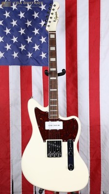 Squier LE Paranormal Offset Telecaster SJ - Olympic White | eBay