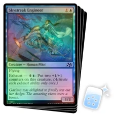 FOIL SKYSTREAK ENGINEER X4 Aetherdrift DFT Magic MTG MINT CARD