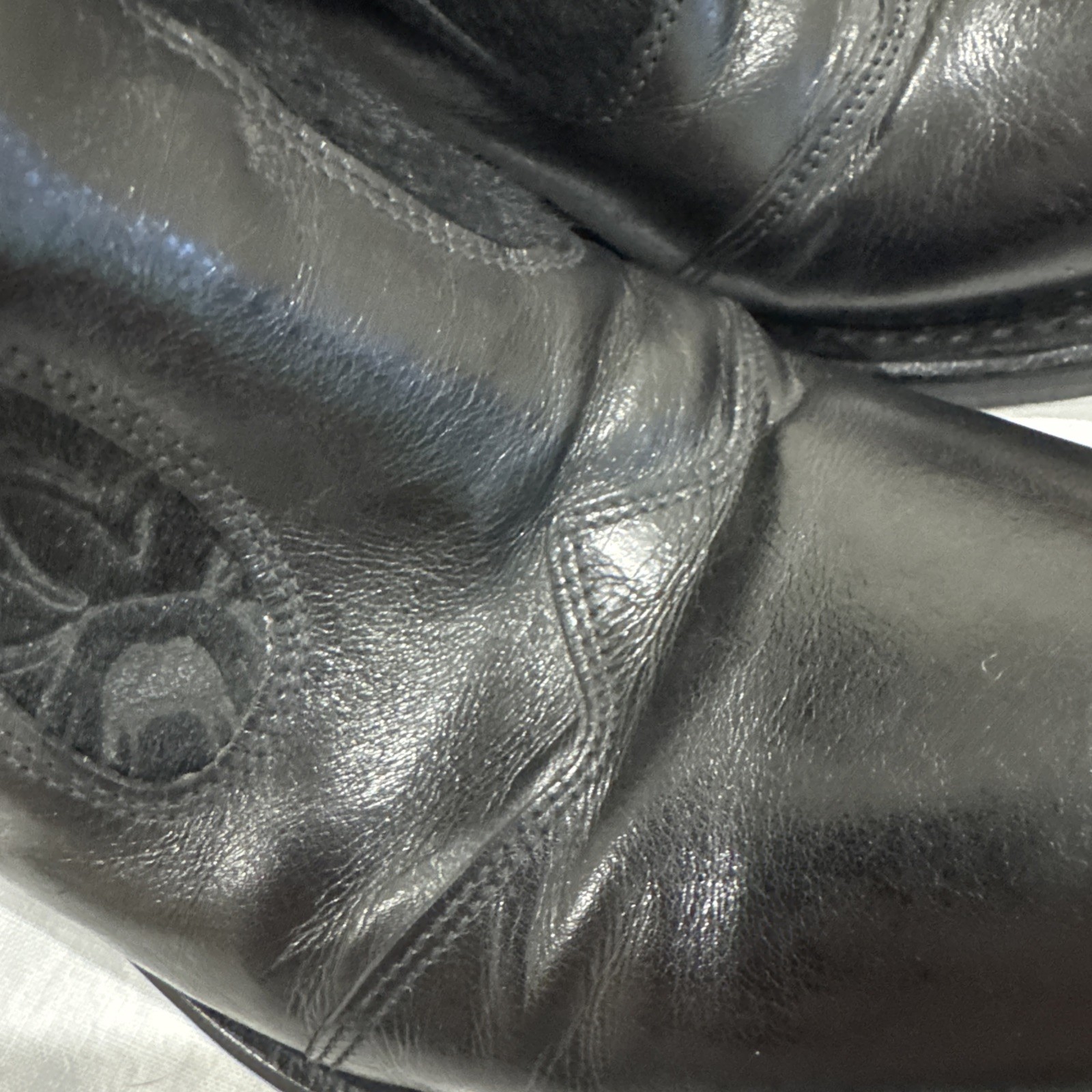 Stunning GIANNI BARBATO Black PYTHON CROC PONY an… - image 24