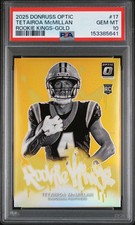 2025 Donruss Optic - Tetairoa McMillan - Rookie Kings Gold /10- PSA 10 GEM MINT