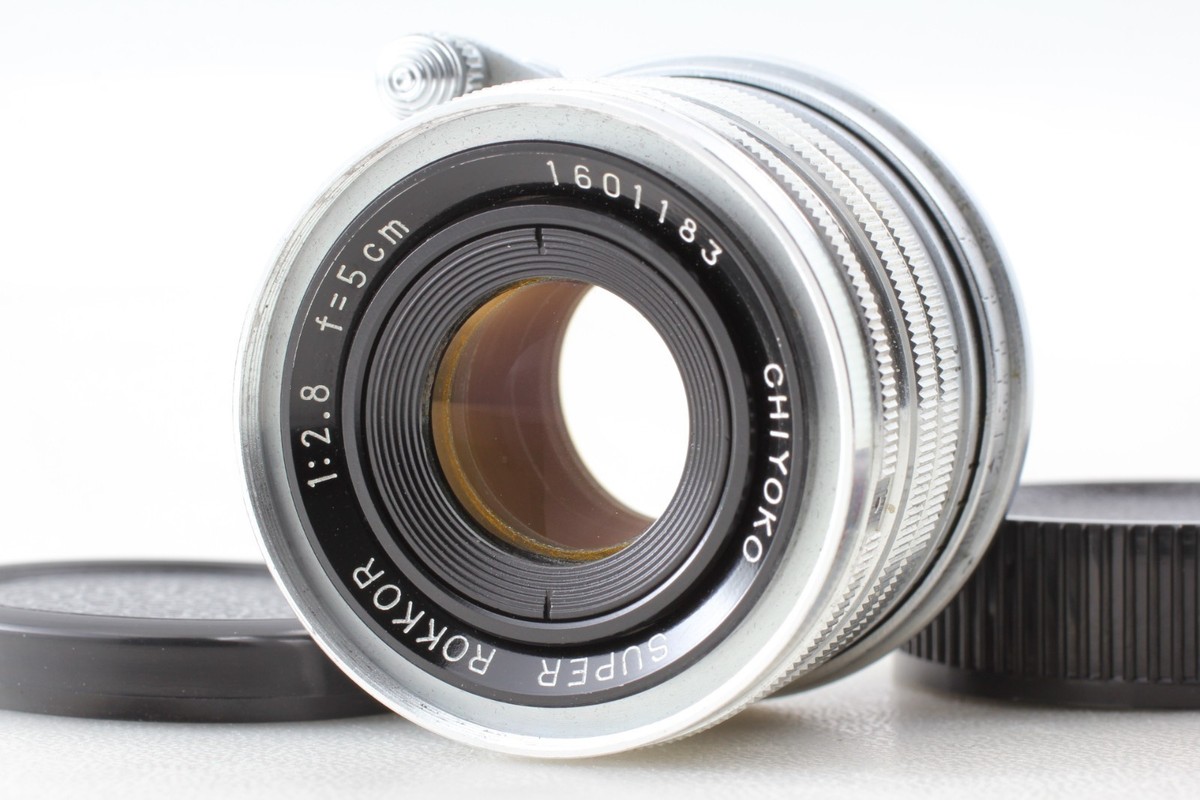 【希少】CHIYOKO SUPER ROKKOR 50mm F2.8 L39 N MINT- ] Minolta Chiyoko Super Rokkor 5cm 50mm f/2.8 Lens L39 LTM