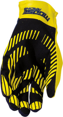 MOOSE RACING MX2  Gloves - Navy/Hi-Vis - Large 3330-7036