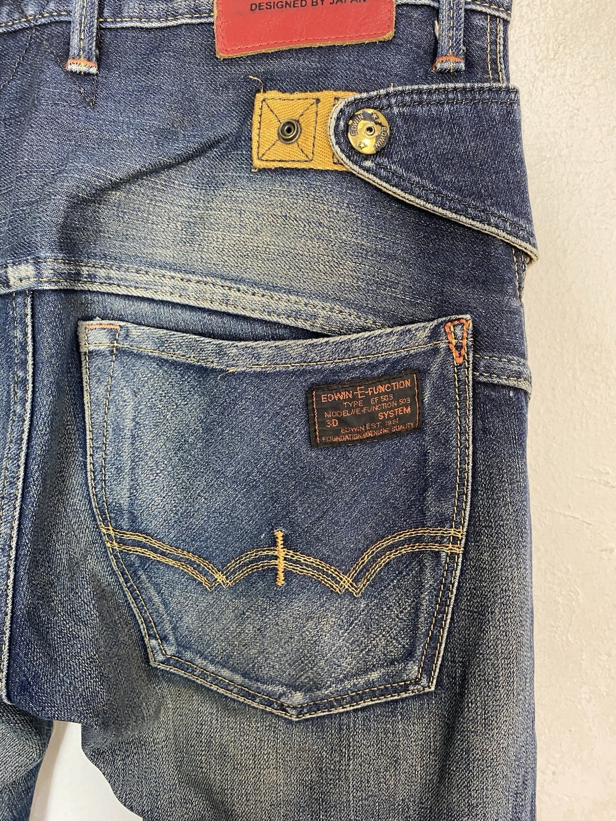 Edwin E Function 3D System EF503 Indigo Denim Jea… - image 8
