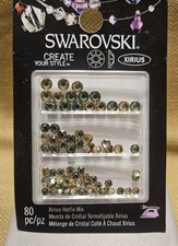 Swarovski Xirius Hotfix Mix Crystal 80 CT - Jonquil Peridot