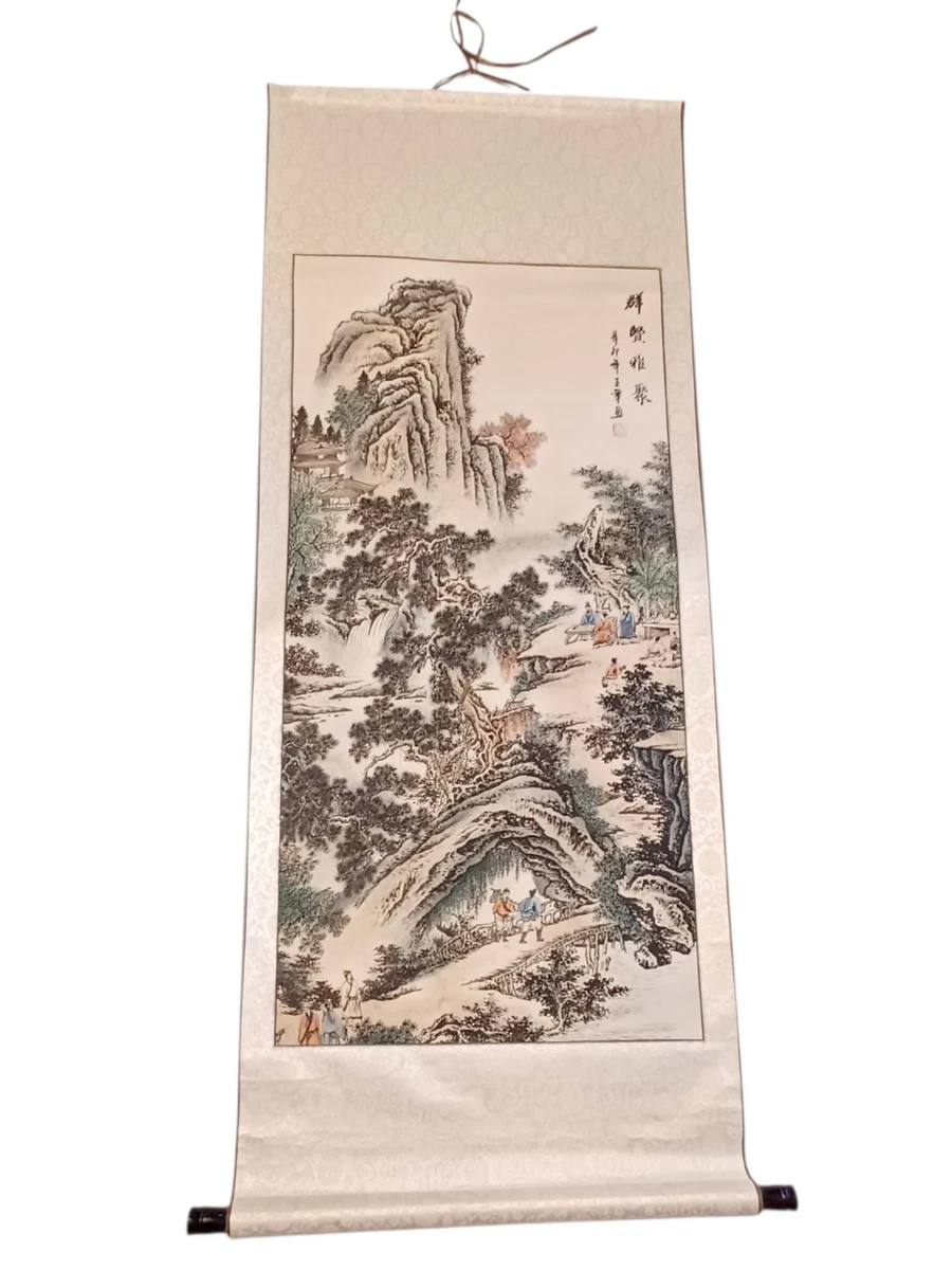 纸1940 年后中国风画作、画卷| eBay