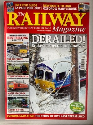 Das Eisenbahnmagazin März 2010 - Vol. 156, Nr. 1307. Gratis DVD Anleitung fehlt.