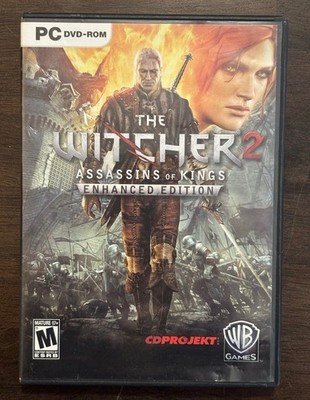 The Witcher 2 Assassins of Kings Enhanced Edition PC DVD-ROM Complete 2 Disc