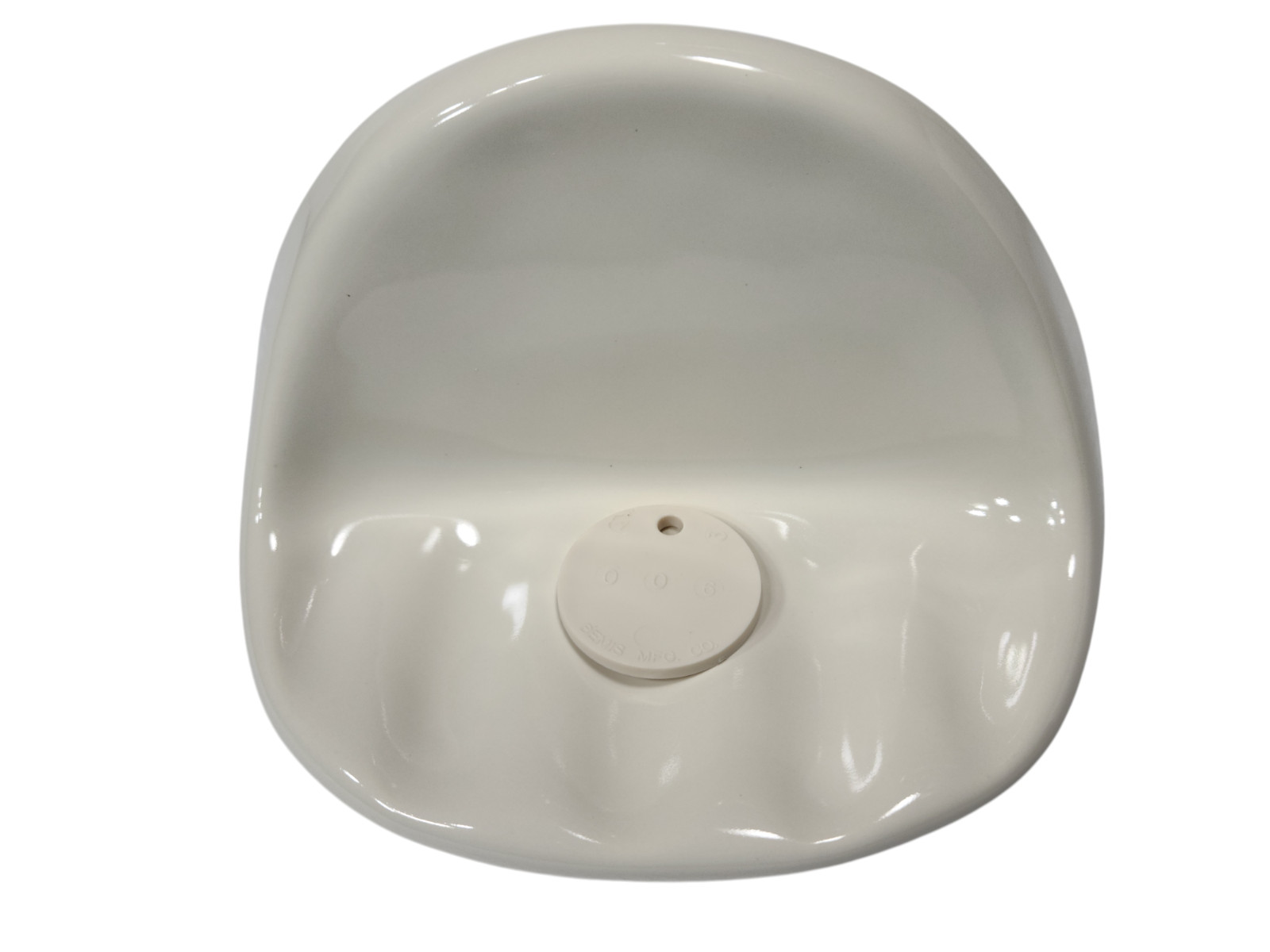 Beige Almond Bone Ceramic Soap Dish Holder Shower Tray Vintage Classic Color 006