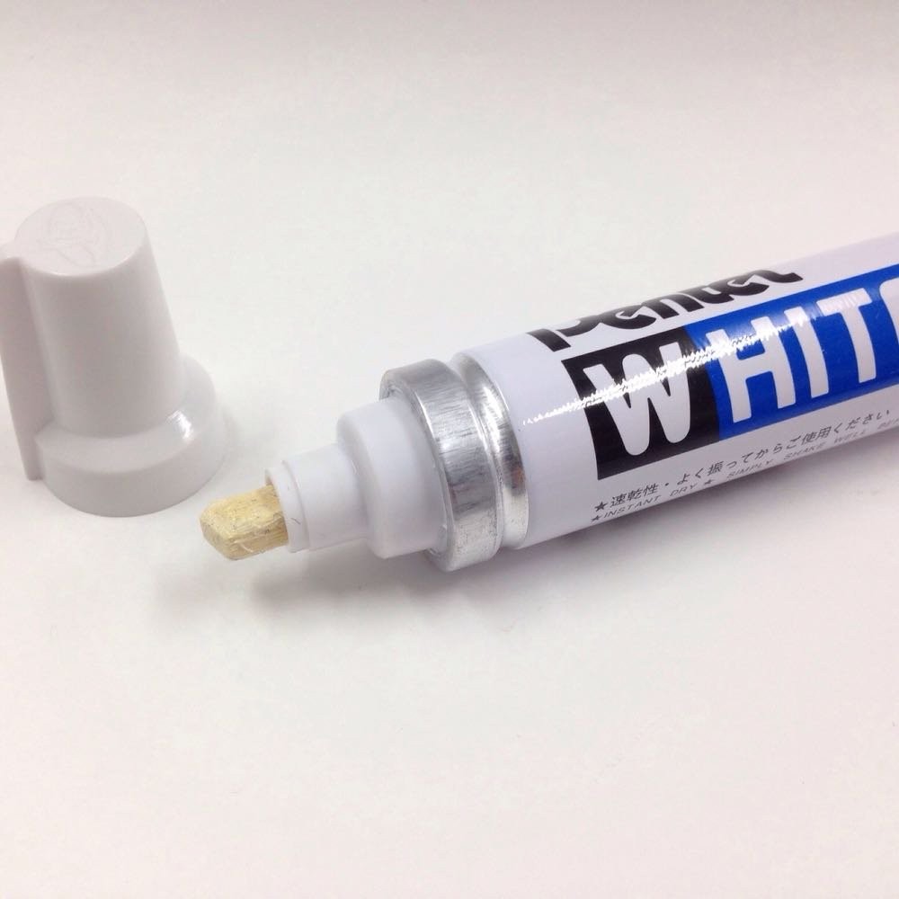 Pentel permanent marker white X100W-LD extra thick