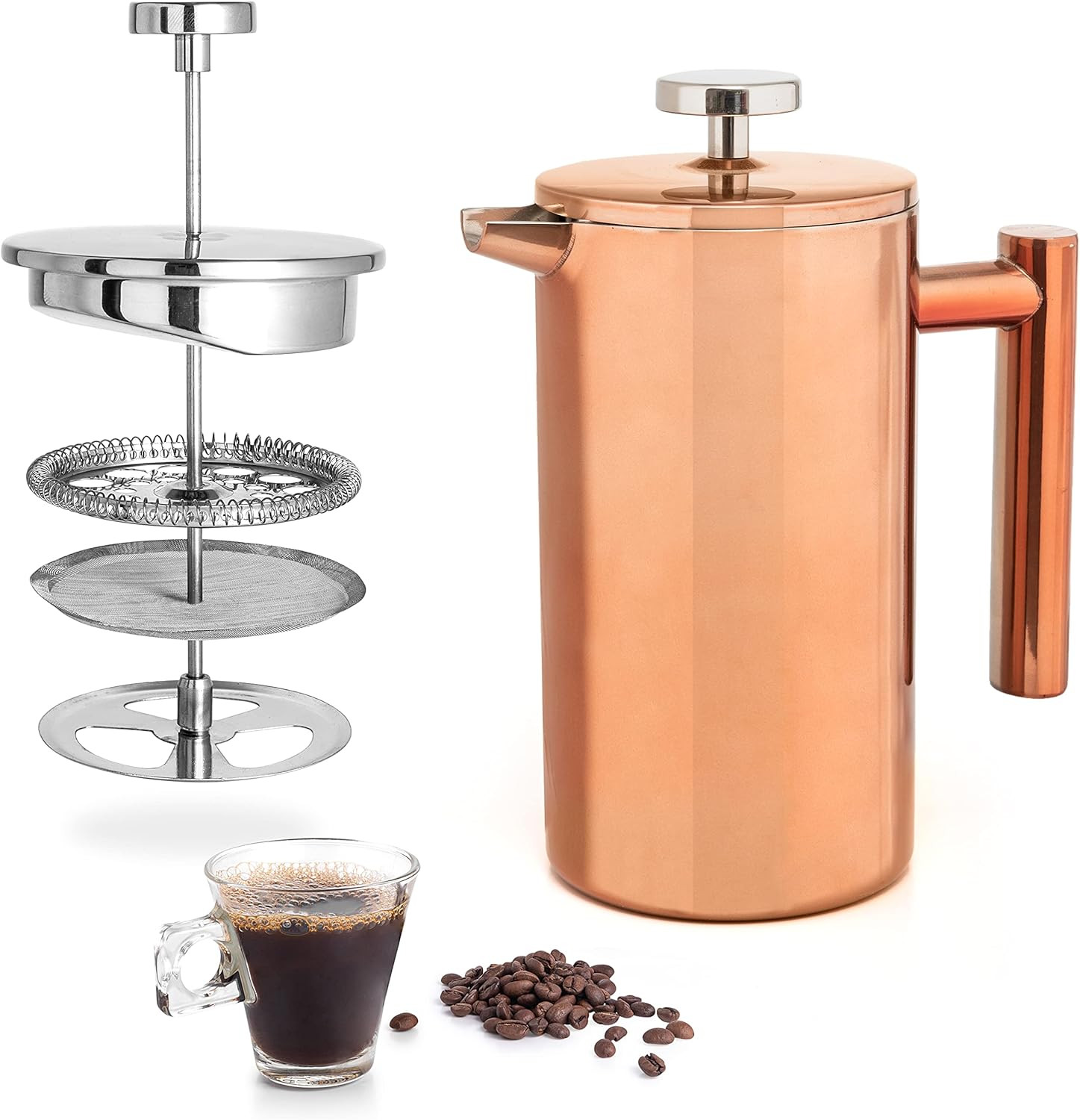 Coffee Maker 26 Oz 770 Ml, Double Wall Insulated Fr