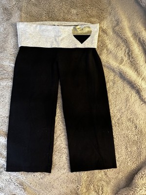 Victoria s Secret Cotton Heart Foldover Crop Legging XSmall 2000s Style