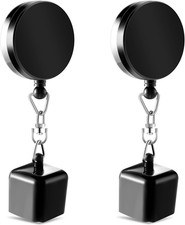 Billiards Snooker Pool Cue Chalk Holder, 2 Pieces Retractable Snooker Practical