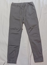 Victorious Men's Elastic Waist Twill Jogger Pants Size XL