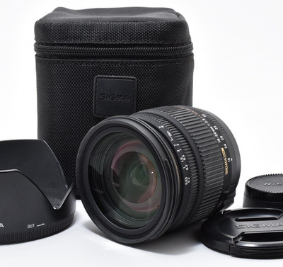 Sigma 18-50mm f/2.8 EX DC HSM Macro Lens for Nikon w/Caps Hood Case from Japan