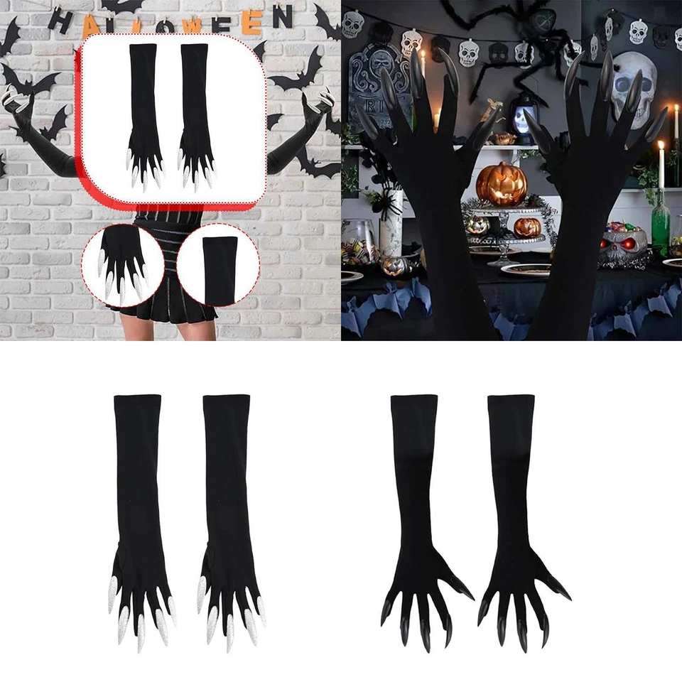 Gants de costume d'Halloween pour les fêtes, les spectacles et - Photo 1/1