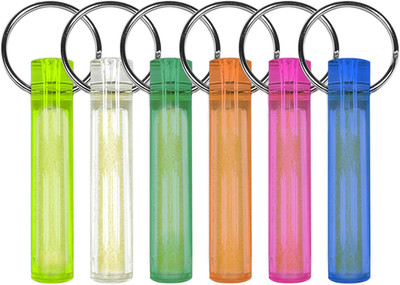 Ni Glo 2  UV Rechargeable Glowing Keychain   Multi-Purpose Glow-in-the-Dark A...