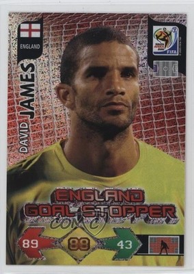 2010 Panini Adrenalyn XL FIFA World Cup South Africa David James 0ht6