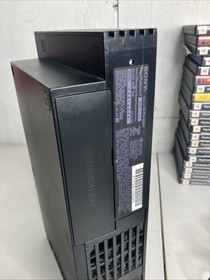 SONY PlayStation 2 Fat Black PS2 Bundle SCPH-35001 20 Games GTA SA QUAKE 3 LOTR