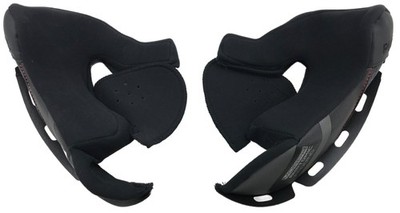 LS2 Citation II Helmet Slim Cheek Pads Black