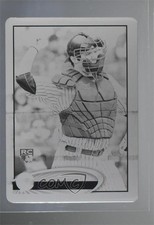 2012 Topps Mini Printing Plate Black 1/1 Austin Romine #79 0ws