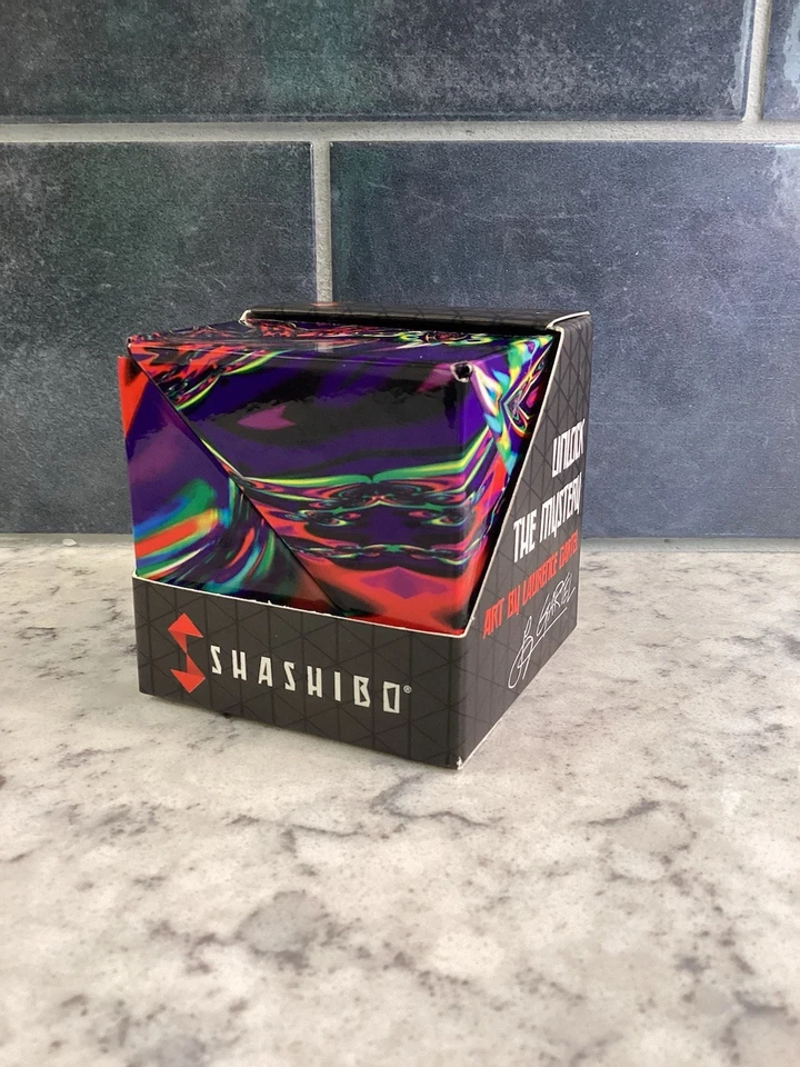 SASHIBO Shape Shifting Box Fidget Cube *Set of 2*  CHAOS and SPACED OUT   NEW - Image 3 of 4