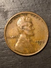 1953-S Error Lincoln Penny Cracked Skull *96