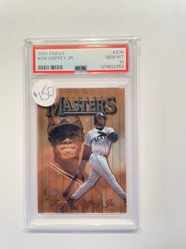 1997 Topps Finest Masters - Common - Bronze Ken Griffey Jr #238 - PSA 10 GEM