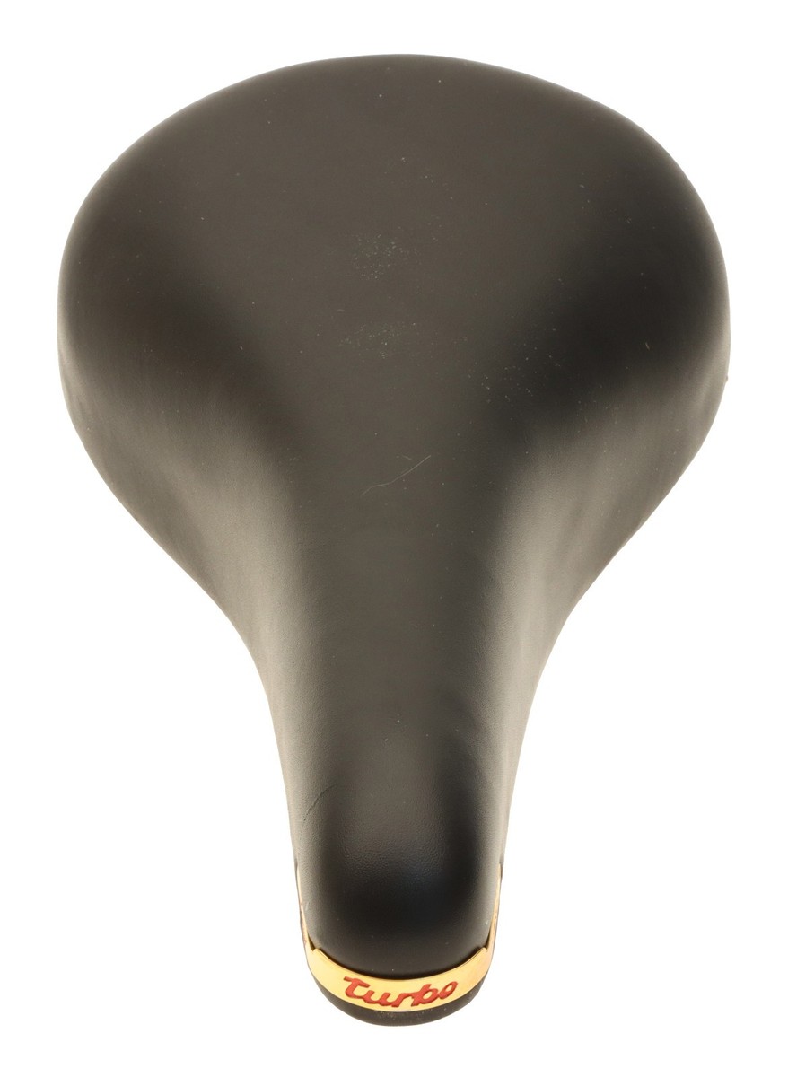 Selle Italia Turbo Special Saddle Steel Rails Original 1991 Black