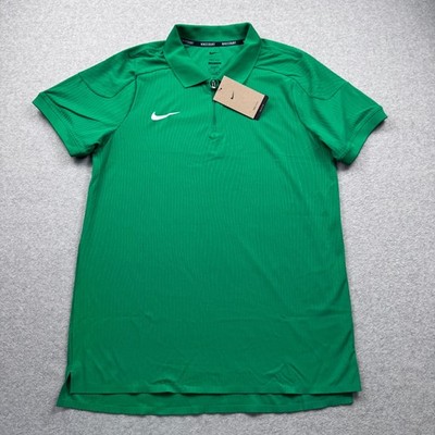 Nike Court Men's Size Medium Tall 1/4 Zip Slim-Fit Tennis Polo Shirt HQ0792-310