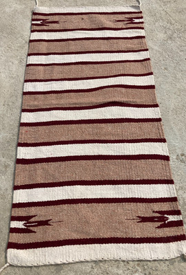 Vintage Handgeknüpft Traditionell Indianer Kelim Boden Teppich Carpet 150x72 cm