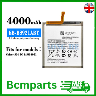 Für Samsung Galaxy S24 Interner Ersatz Akku 4000mAh EB-BS922ABE